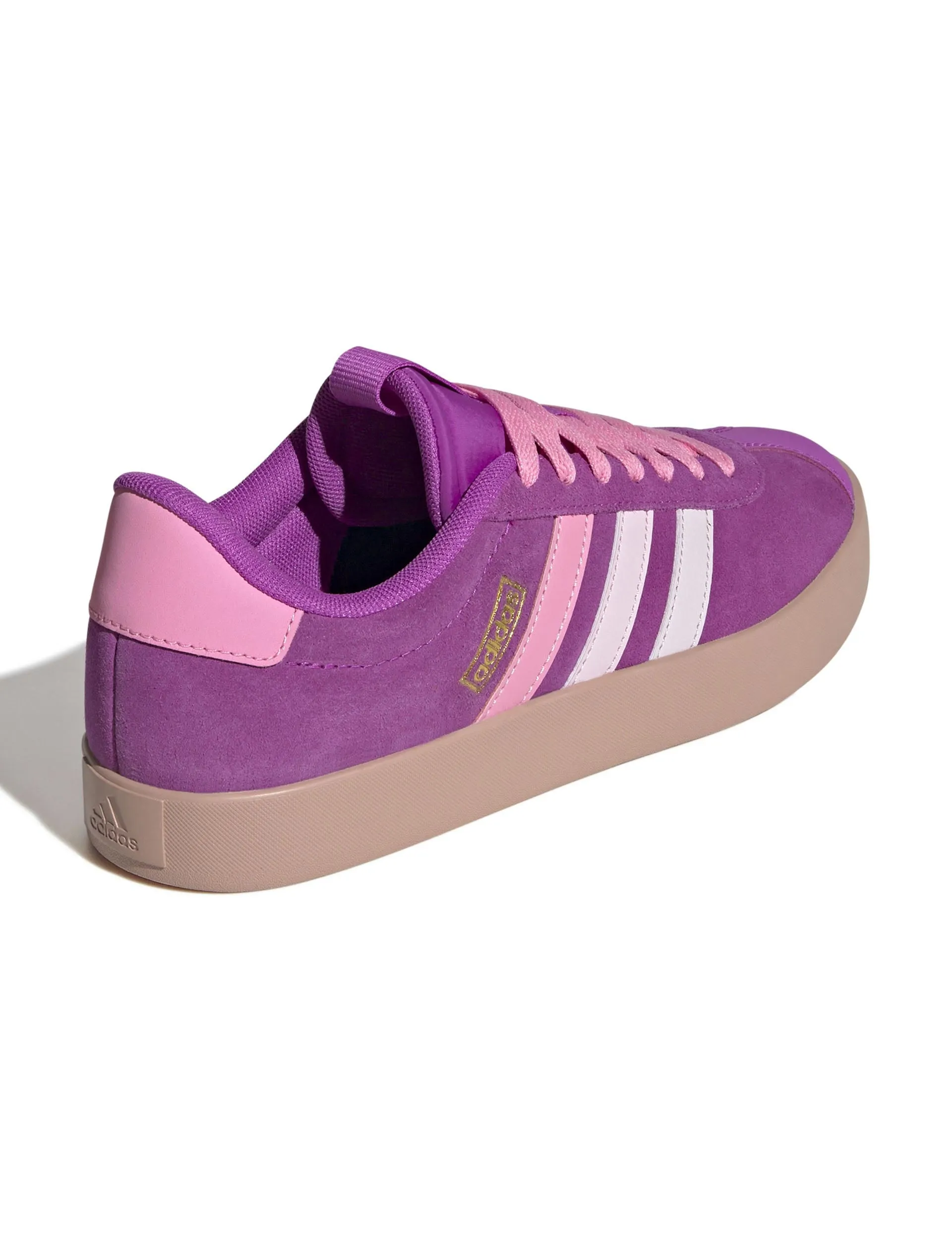 Zero Break In Period VL Court 3.0 Shoes - Flash Pink/Bliss Pink/Gold Metallic