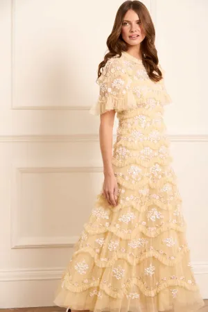 Daisy Wave Ankle Gown Evening Classic Classic Layer