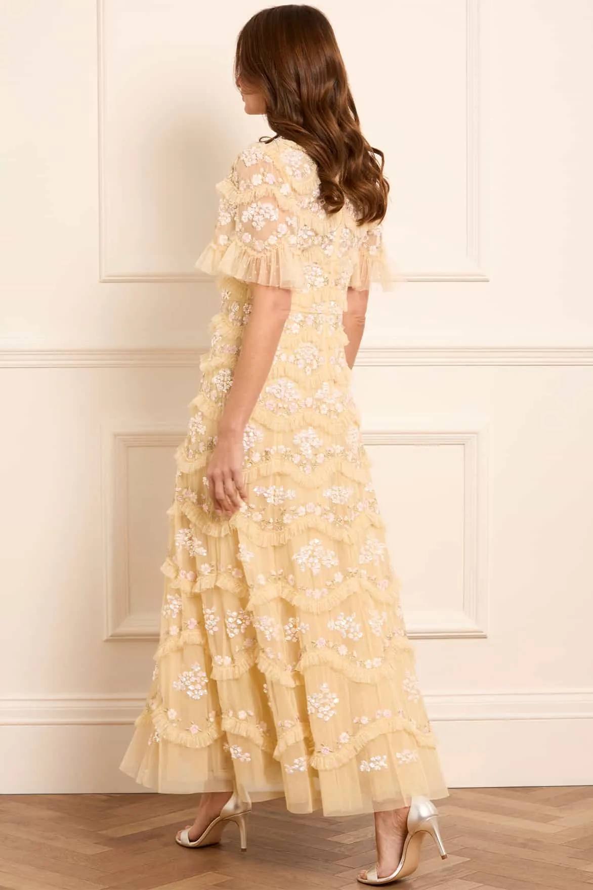 Daisy Wave Ankle Gown Flawless Waist Fit Light Base