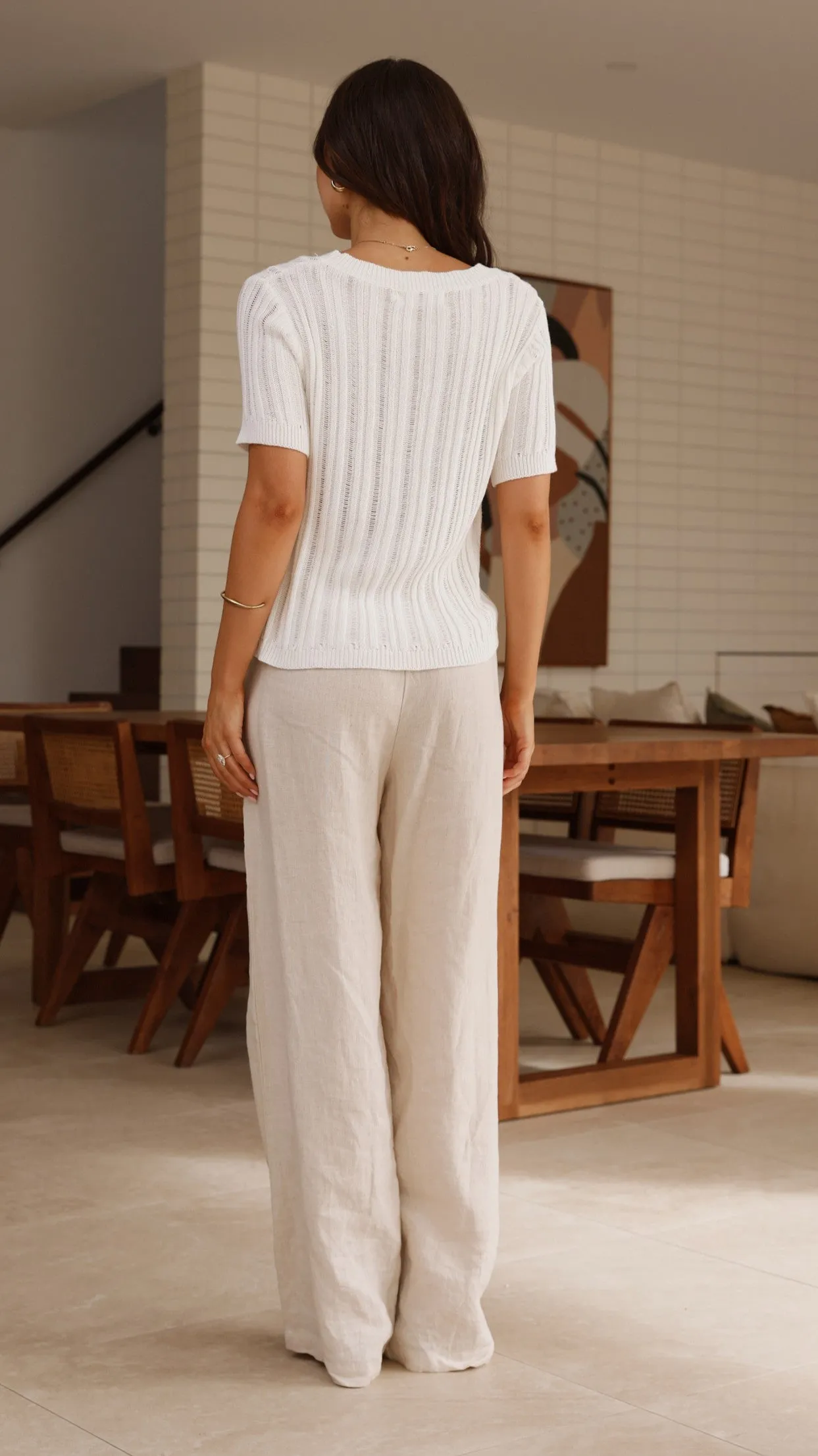 Darlene T-Shirt - White Street Style Layer Safe