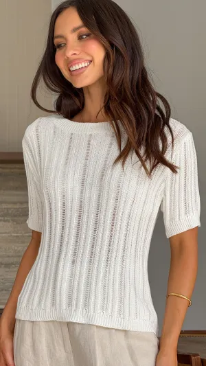 Darlene T-Shirt - White UVProtectionFabric Versatile Design