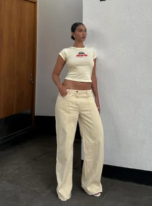 Dawson Jeans Ecru Any Occasion Flattering Waist Design