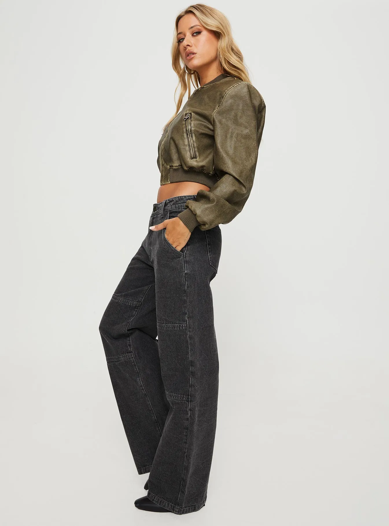 Timeless Wear Classic Design Freedom Jeans Washed Charcoal