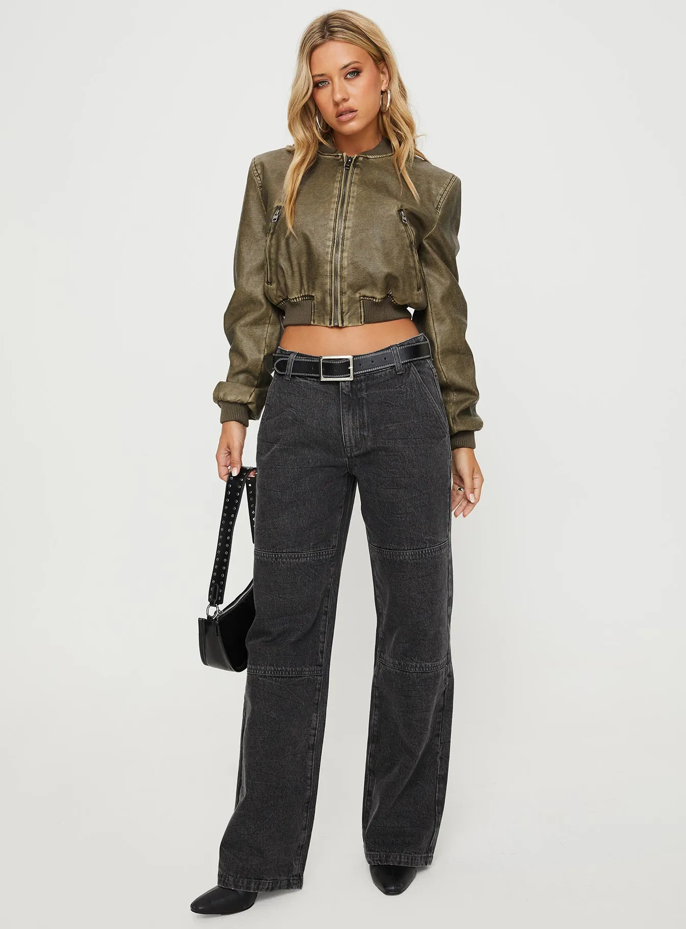 Freedom Jeans Washed Charcoal Layer Friendly Piece