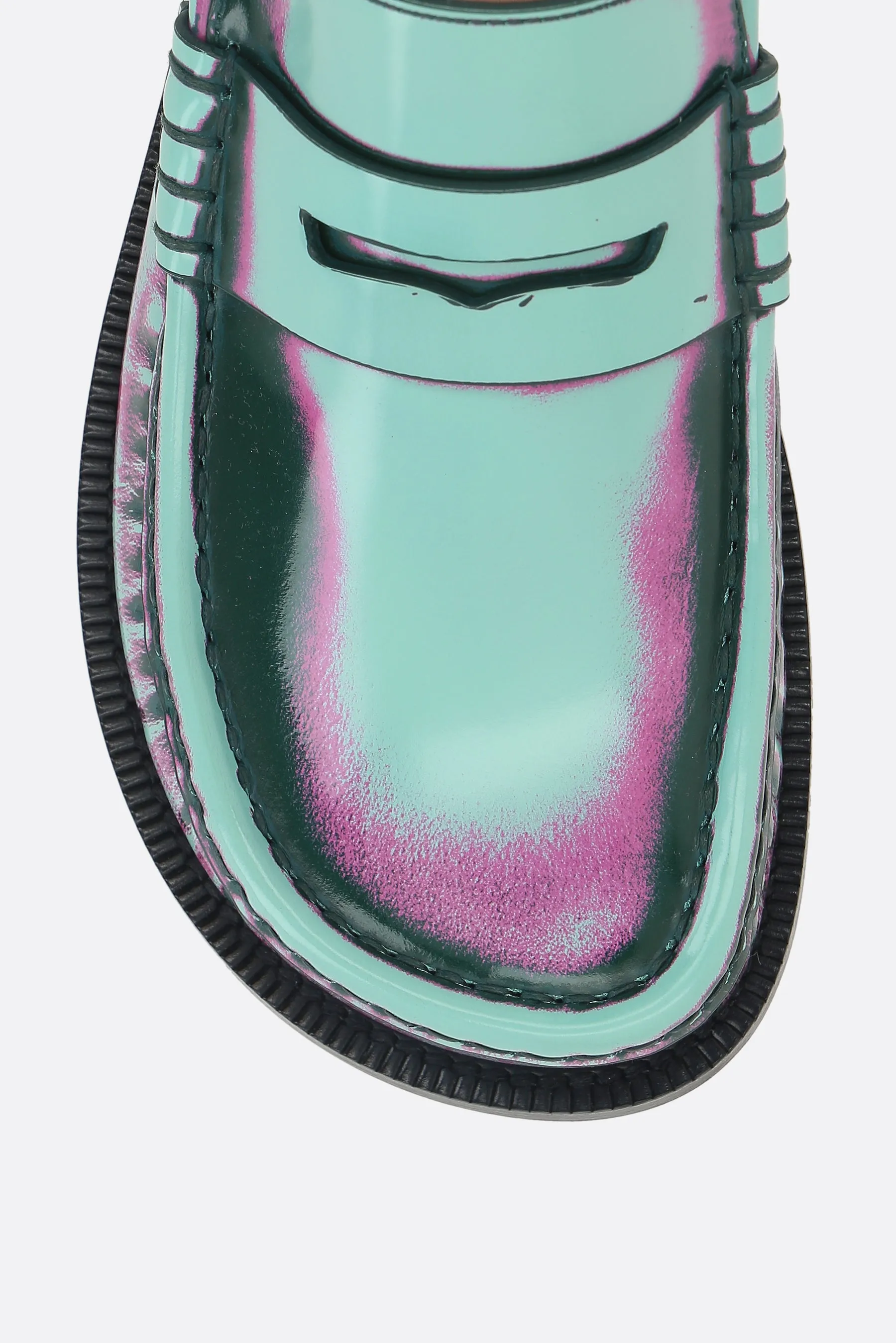 Campo loafers in brushed leather Casual Style Shoes