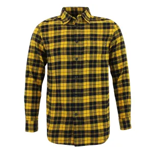 Diesel - S-MOI-CHK Check Shirt in Yellow Men's masculinity Cozy Waistband