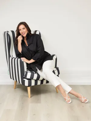 ElasticCuffs Bella 09 by ROBELL Cuff Stretch Trouser - Ivory