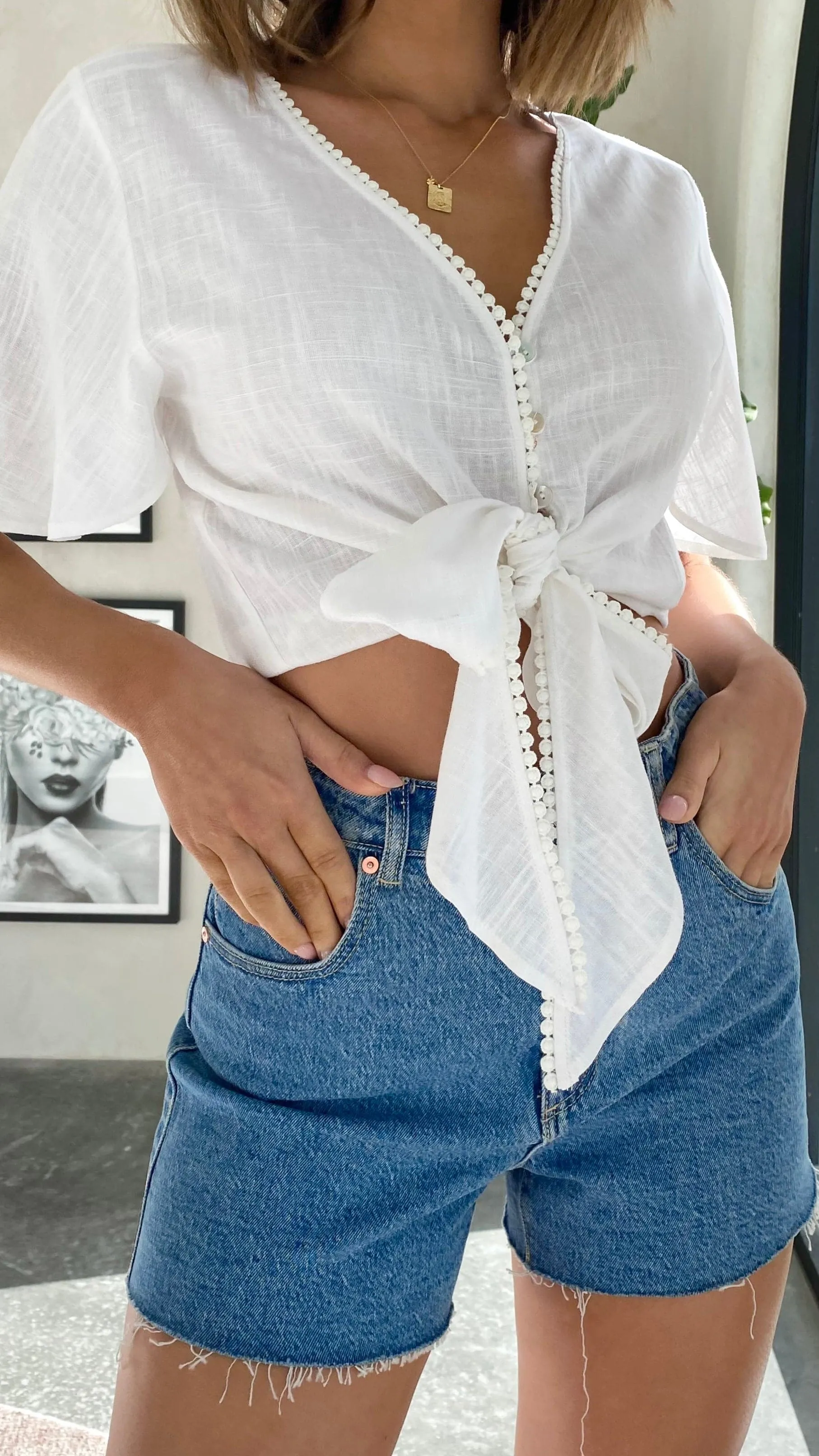 Sway Top - White Legend Glow