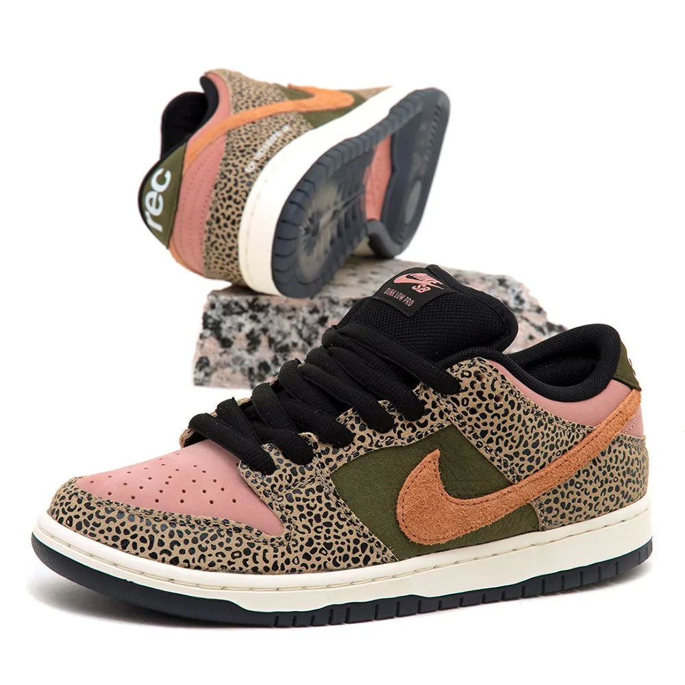 Dunk Low Pro (Khaki/Amber Brown-Rough Green-Rust Pink) Morning Walk King Walk