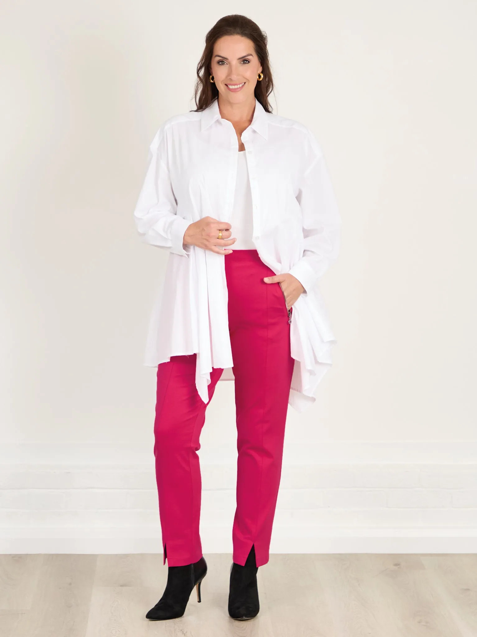 Odor Control Treatment Chill Mode Rikka By NOEN Heavy Jersey Trouser - Fuchsia