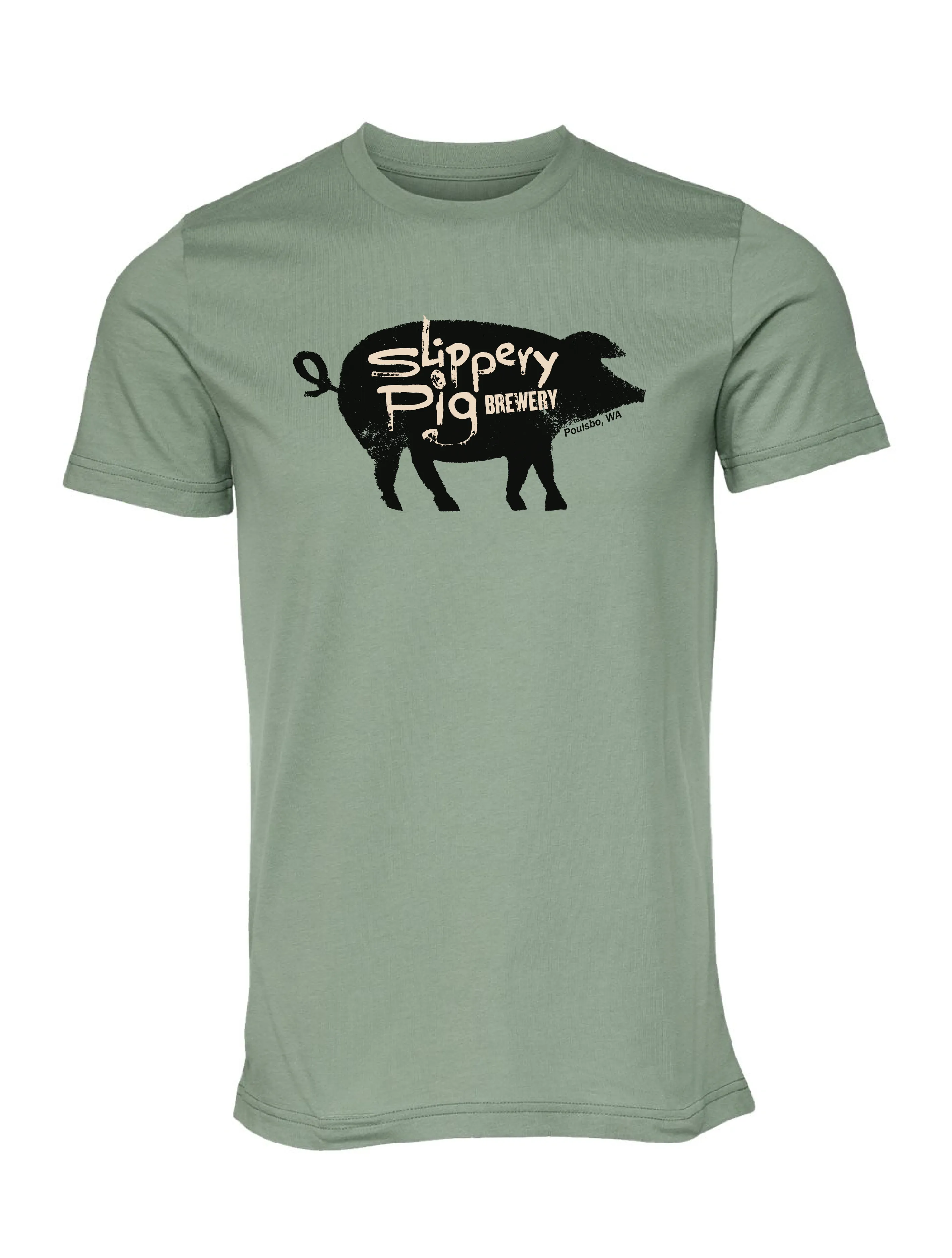 Weekend Wardrobe All-Purpose Wear Slippery Pig ?? Logo Tee