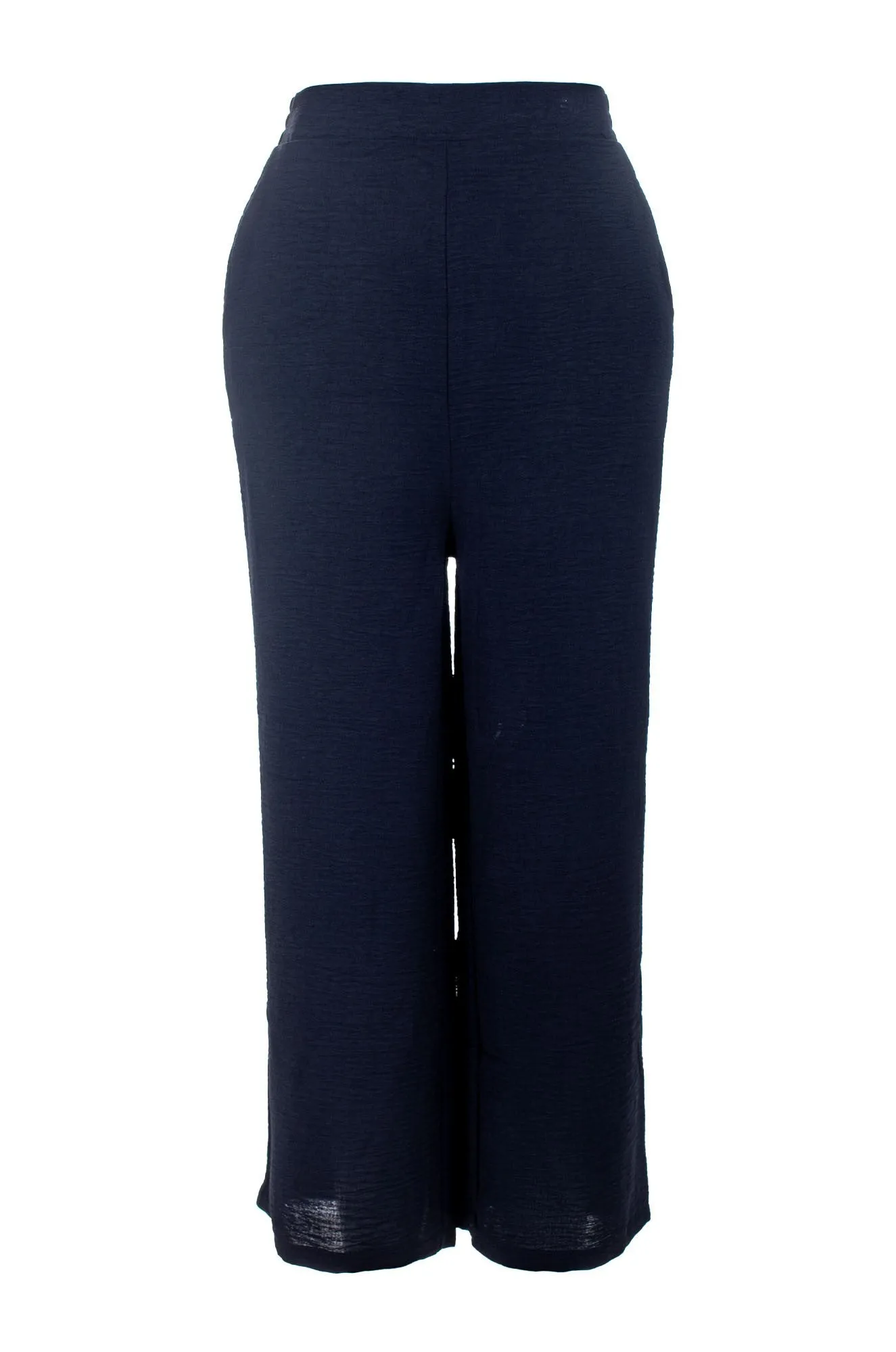 Mid Calf Pants | NAVY | 7362C1 Chic Design