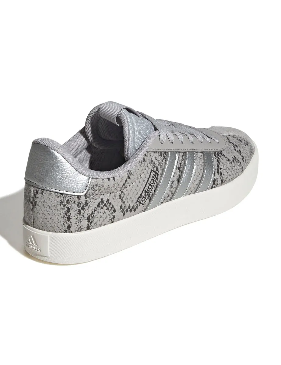 VL Court 3.0 Shoes - Grey Two/Silver Metallic/Off White Team Jog