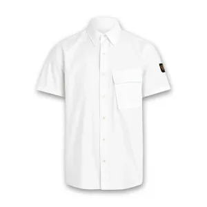 Casual layering piece comfortable option Belstaff - Scale SS Shirt in White