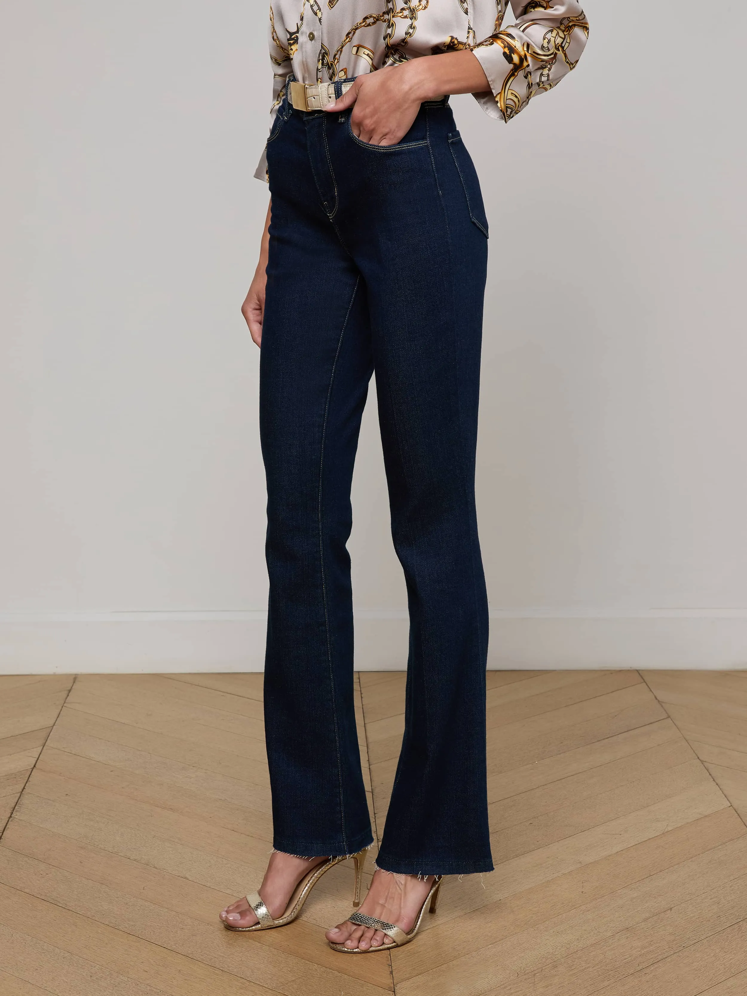 Ruth Straight-Leg Jean Formal Classic Wear Loose