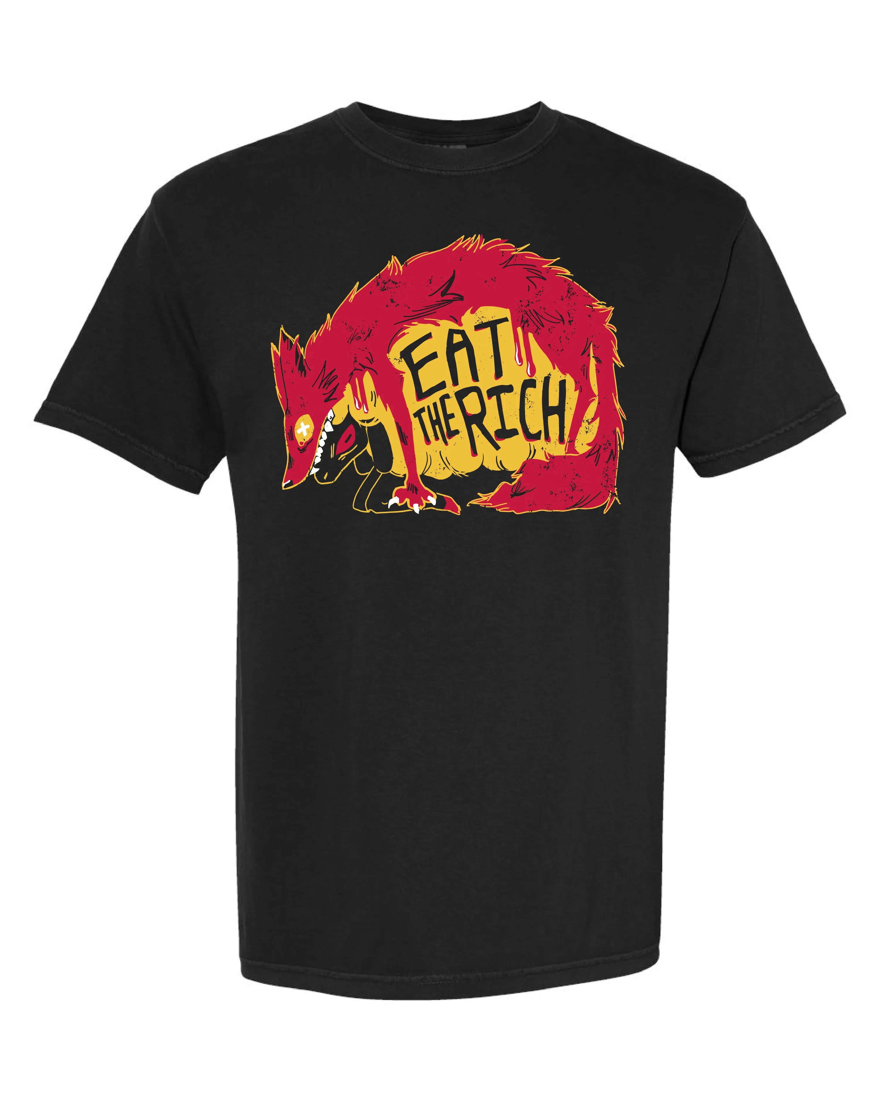 Eat The Rich ?? Front Print ?? Unisex T-Shirt Chic Comfort
