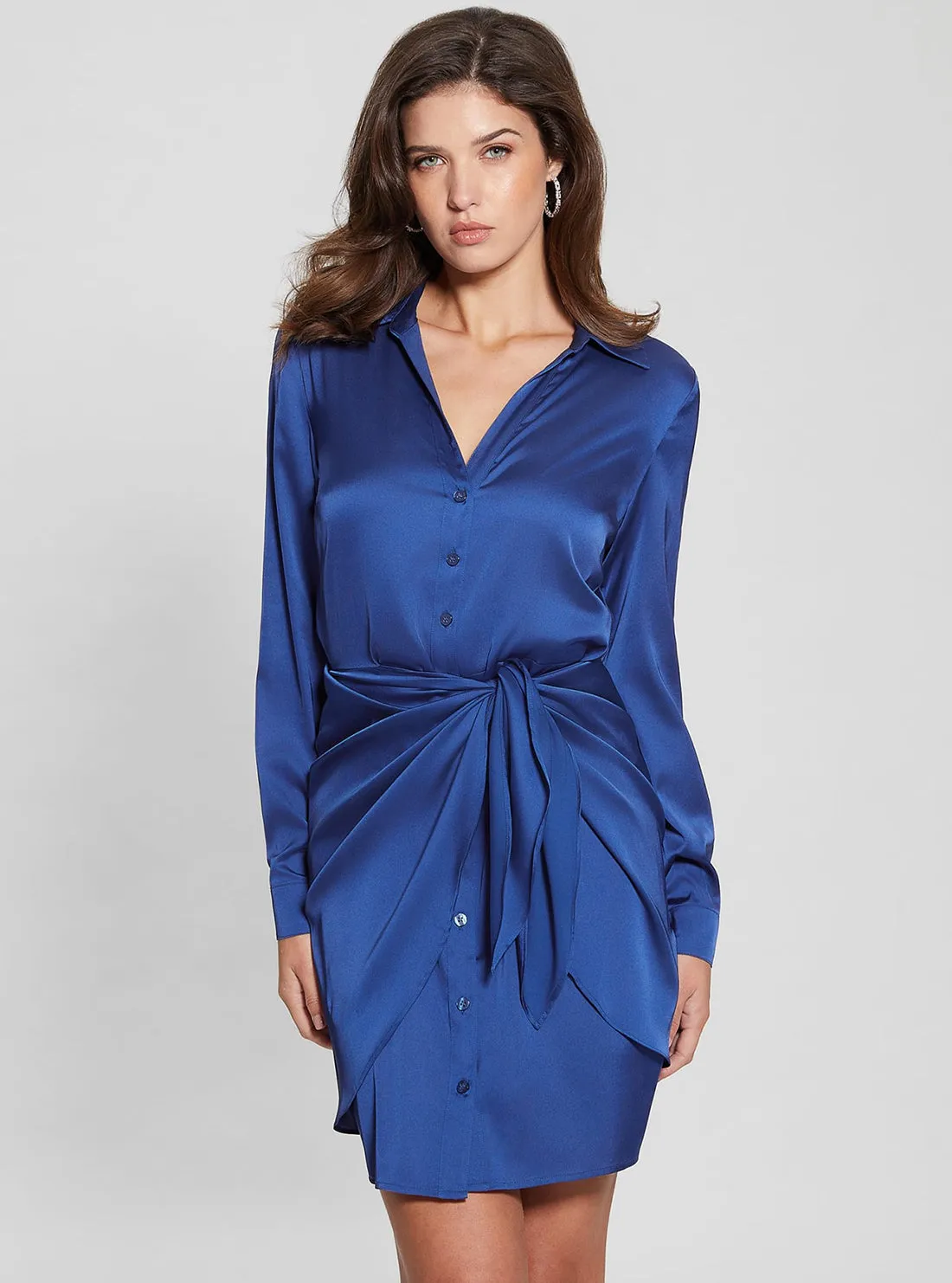 Eco Blue Alya Dress Fashionable Style