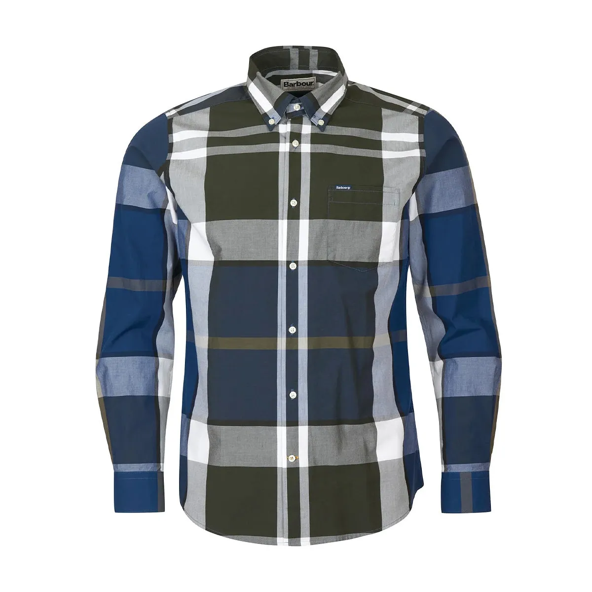 Fresh Trend Barbour - Harris Tailored Fit Shirt in Sage