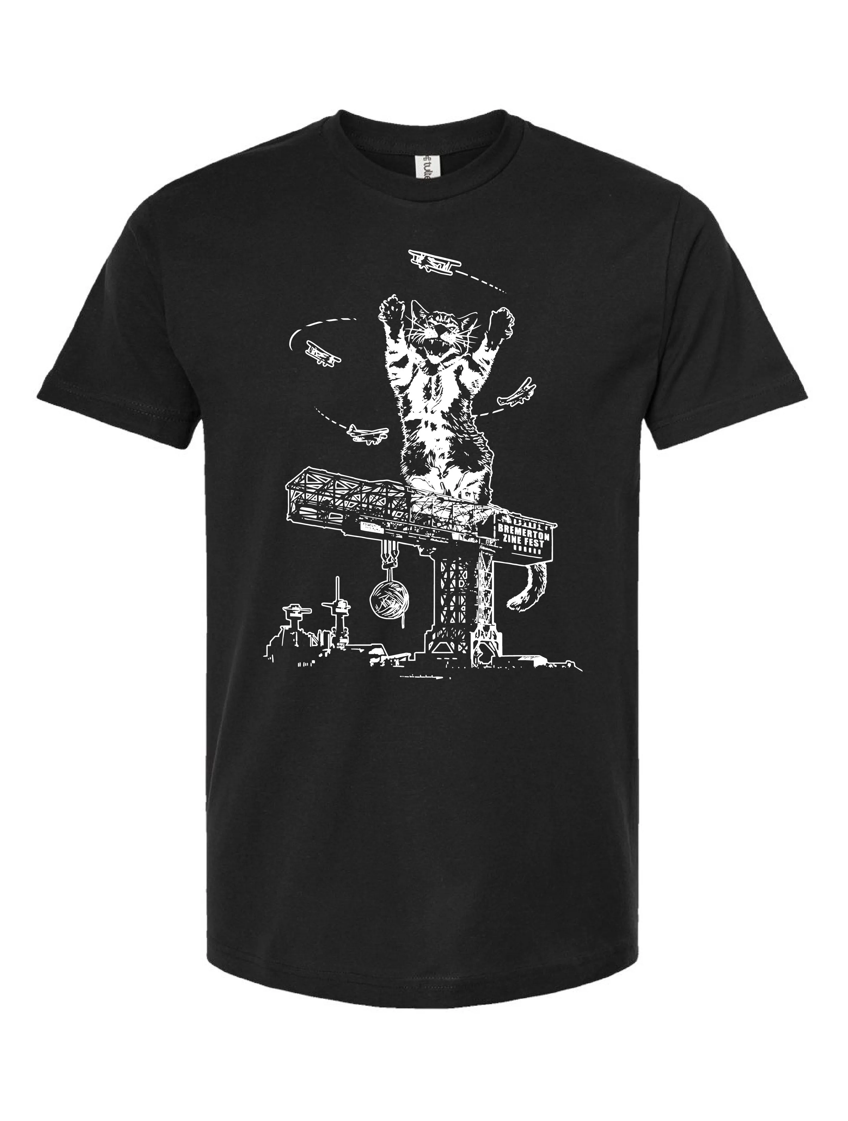 Bremerton Zine Fest  ??  Kitty Kaiju 2023 T-Shirt Comfy Fit Wear ThermoregulatingFabric