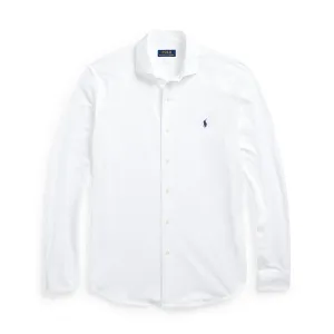 Ralph Lauren - Classic Jersey Shirt in White Non Irritating Tags