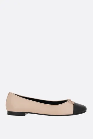 cap-toe nappa ballerinas Active Feet