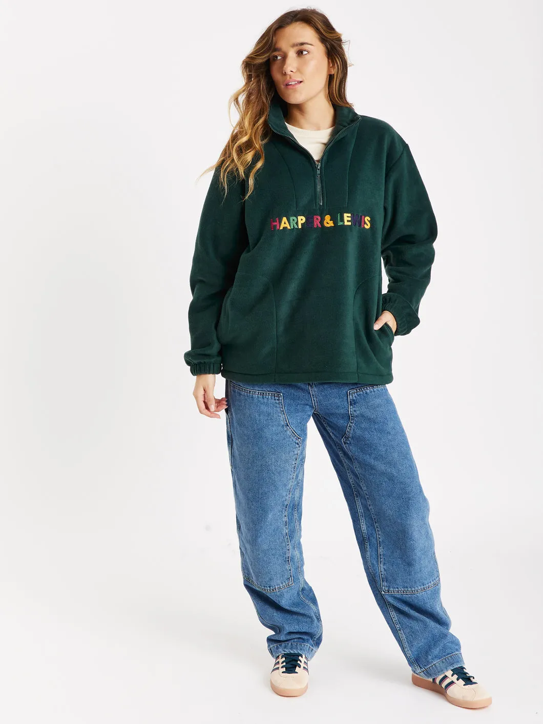 Outdoor Sports Light Comfort Elderberry 1/4 Zip Fleece Forest