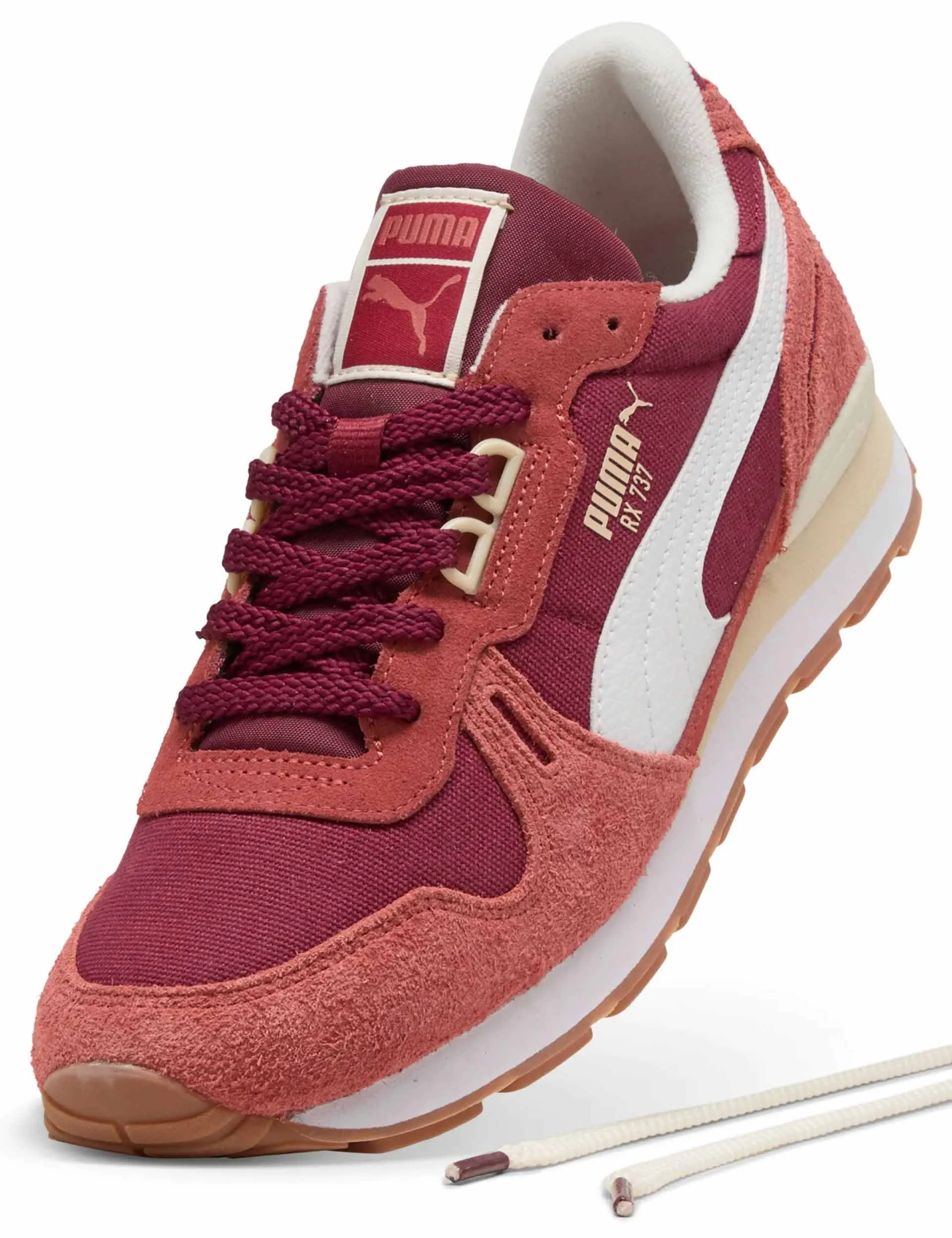 Casual Support RX 737 Vintage Sneakers - Team Regal Red/Exotic Red