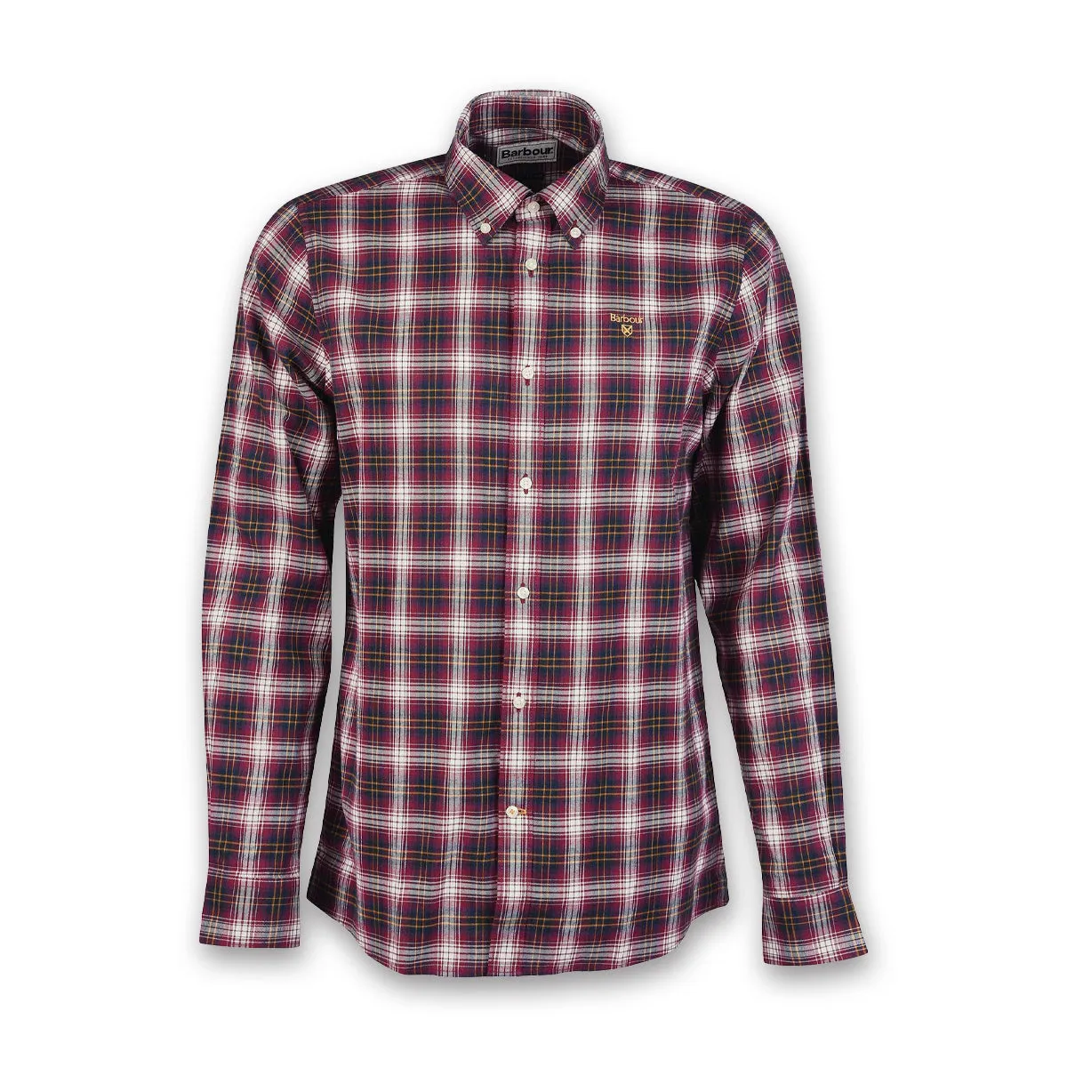 Barbour - Portland Tailored Fit Shirt in Port Sleek Look
