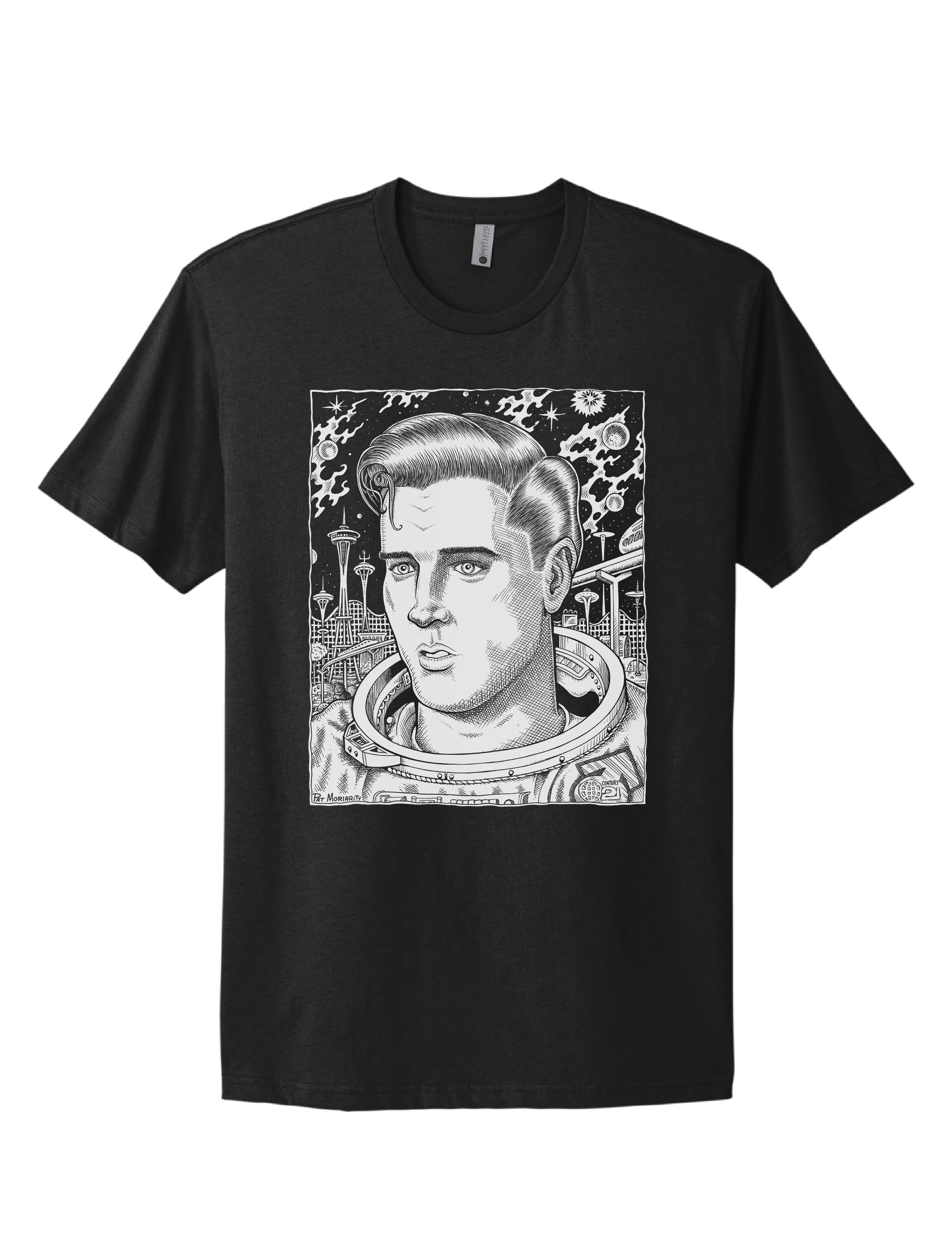 Soft Design Active Wearable Elvis in the 21st Century ?? Unisex T-Shirt