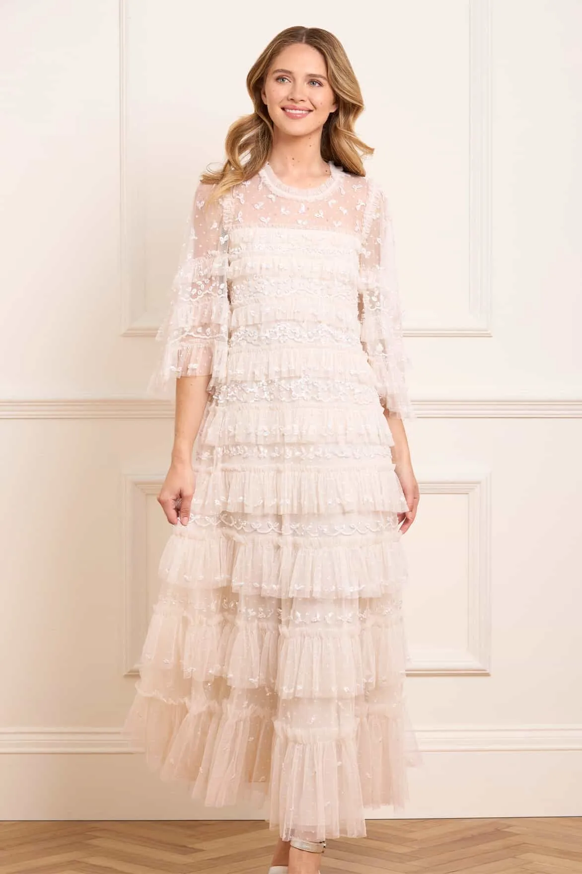 Light Wear Emily Lace Ankle Gown