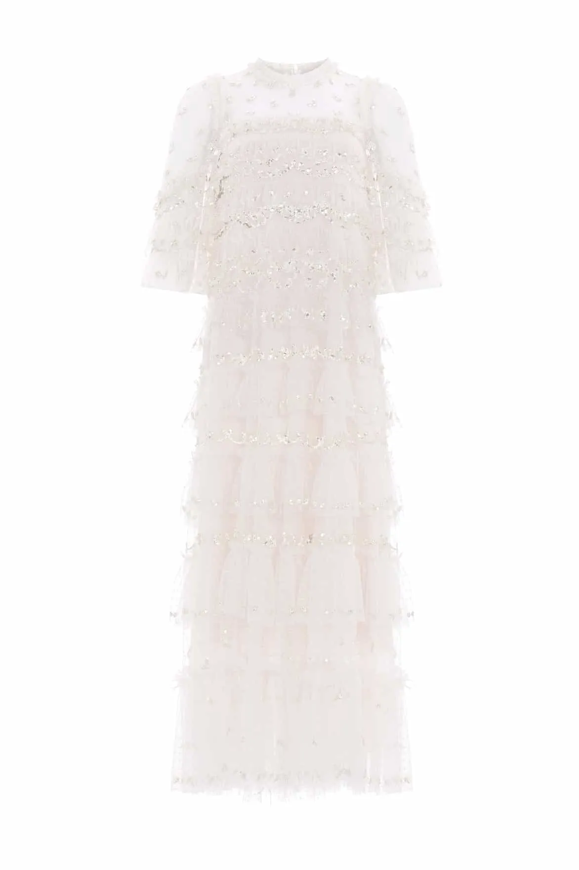 Calm Tone Light Comfort Emily Lace Ankle Gown