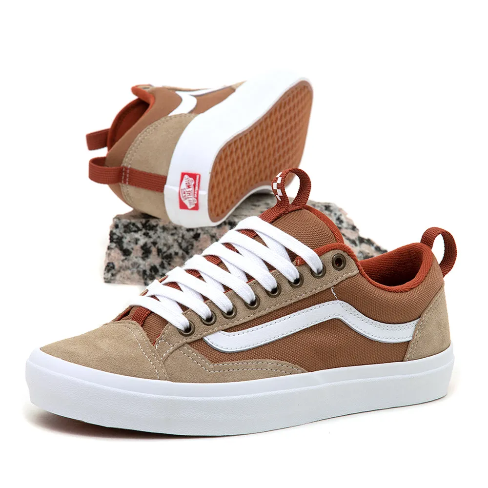 Peak Step Shock Absorption Technology Skate Old Skool 36   (Khaki / Burnt Orange) VBU