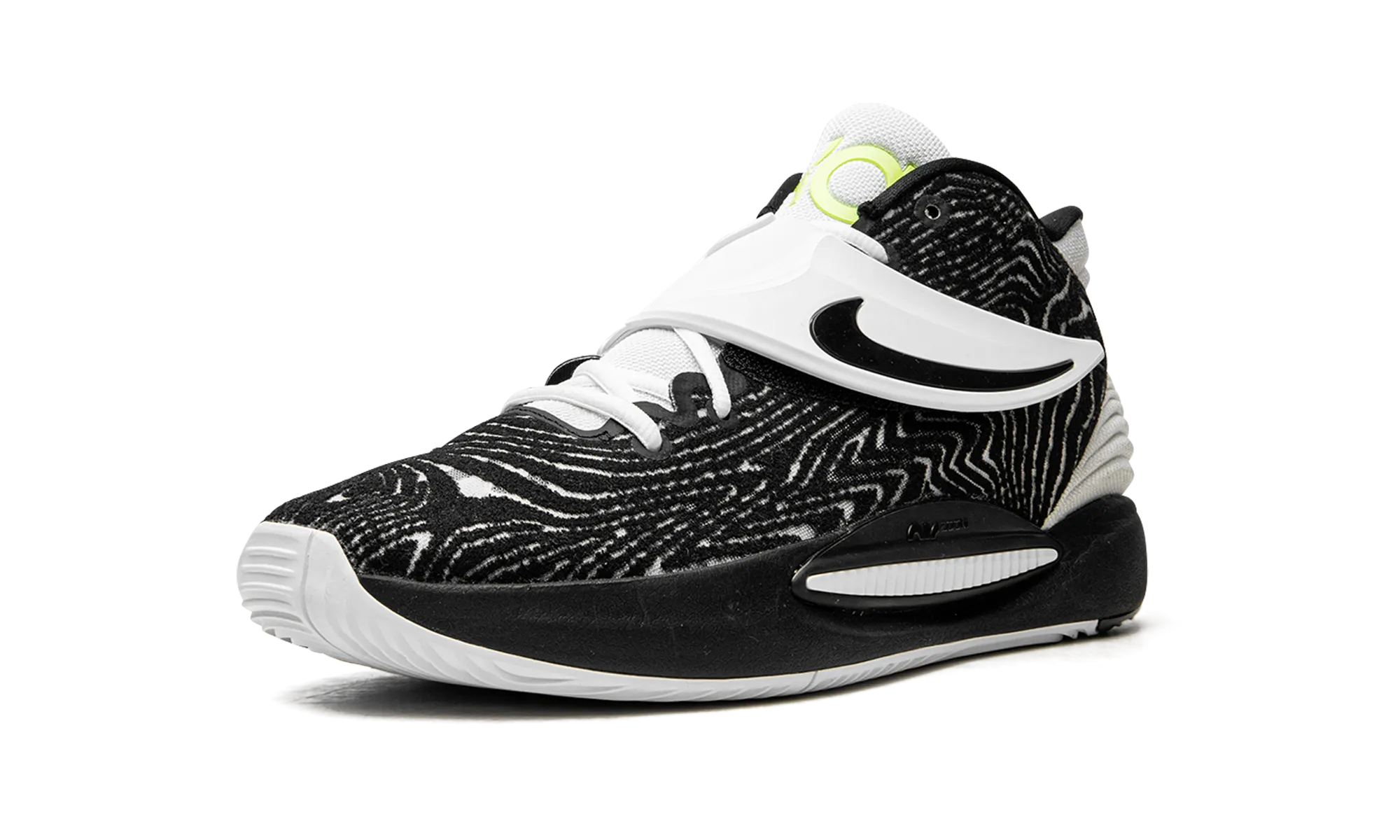 KD 14 TB "Black/White" Torsion Resistance Plate cross - strap shoes