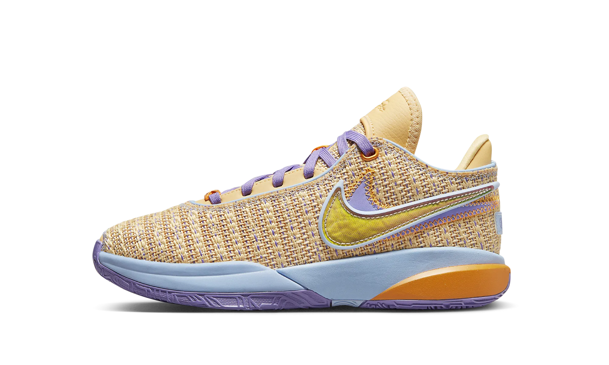 Female - runner Internal Heel Lock LeBron 20 GS "Summer Vibes"