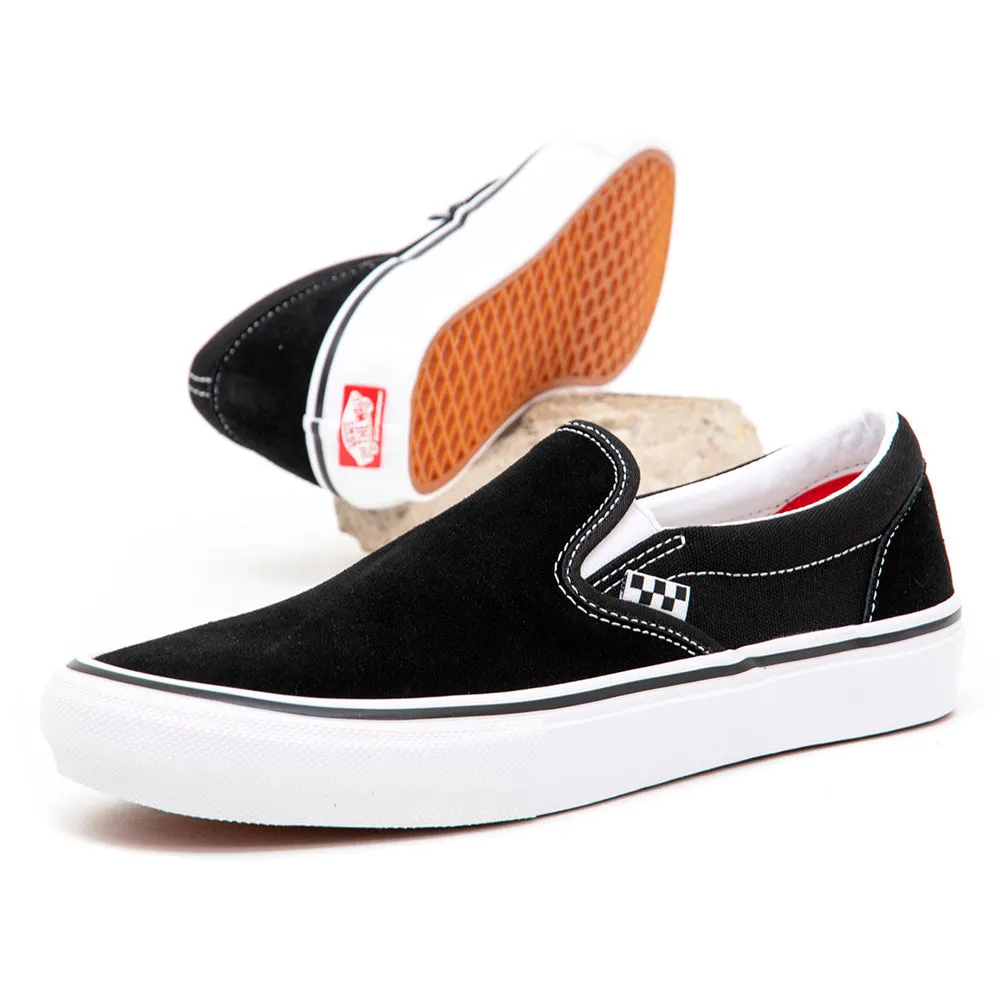 Skate Slip-On (Black / White) VBU Comfort Slope