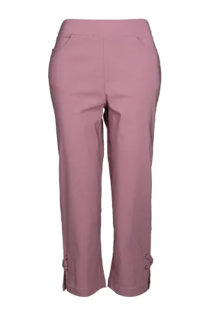 Mid Calf Pants | DUSKY ROSE | 6302C1 Urban Style Tailored Silhouette