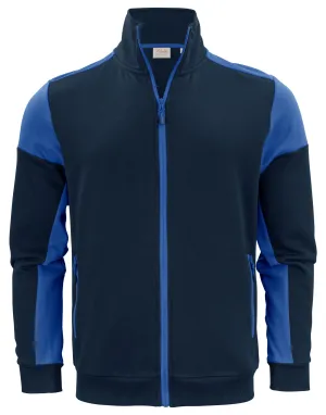 Layering Piece Cozy Touch Two Tone Full Zip Sweatshirt | NAVY/COBALT