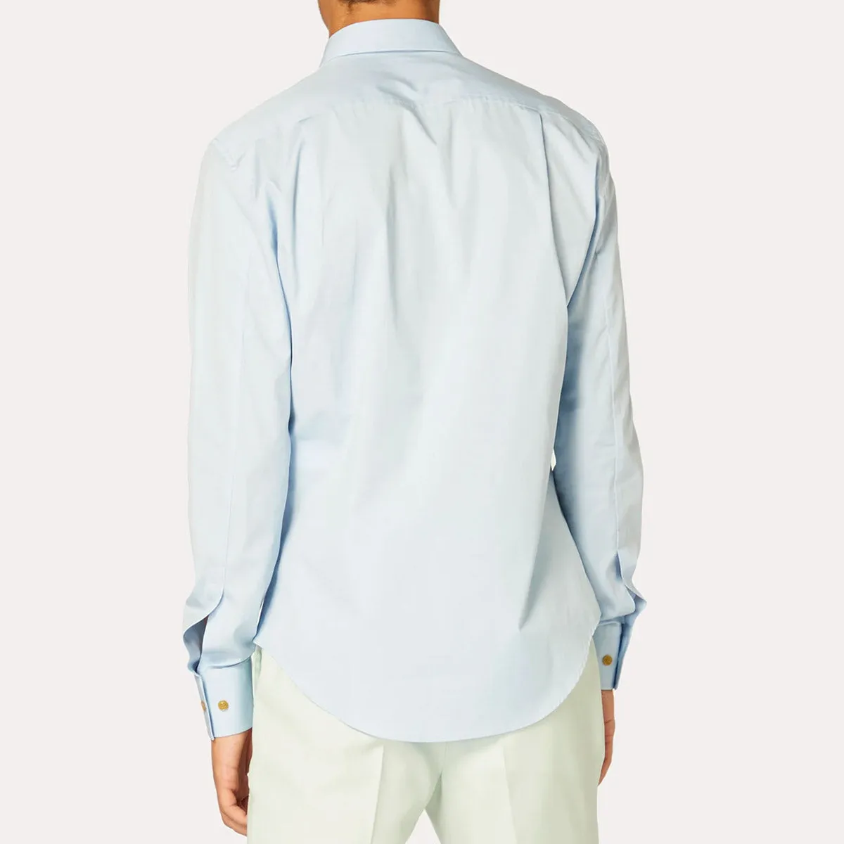 Vivienne Westwood - Slim Shirt in Light Blue Quick Drying Stylish Fit