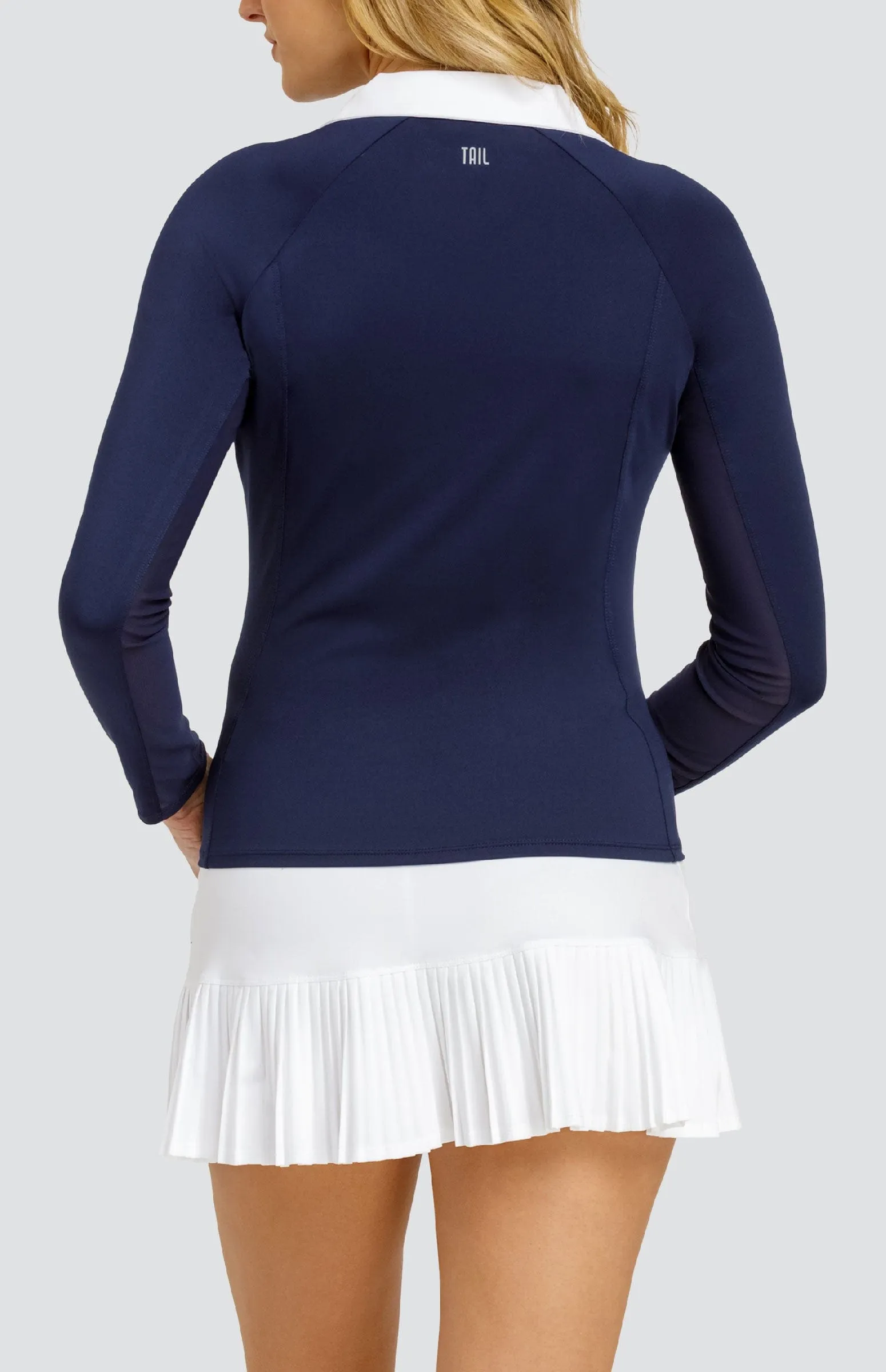 Basic Piece Perfect Layer Wear Mystie Top - Navy Blue
