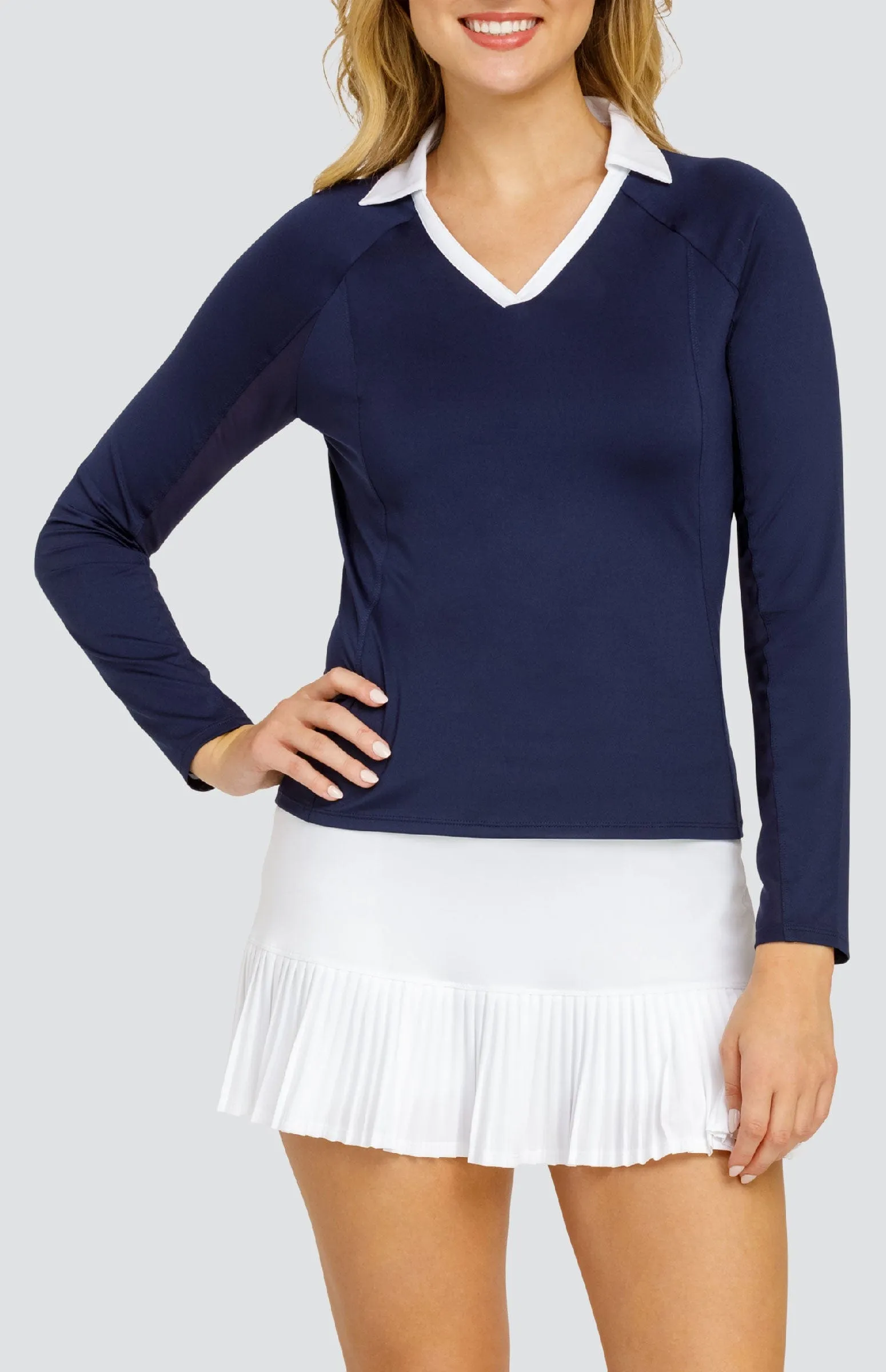 Modern Style Trend Mystie Top - Navy Blue
