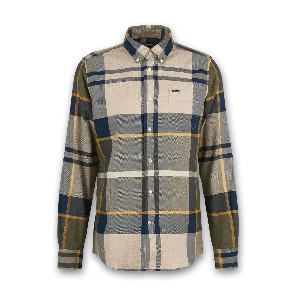 Breathable Stretch Classic Comfort Barbour - Dunoon TF Shirt in Forest Mist