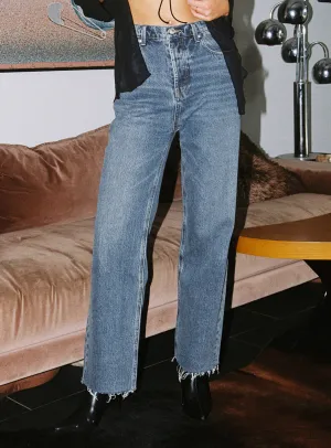 Fawcett Jeans Dark Wash Denim Tall Everyday Style Casual Friday Classic