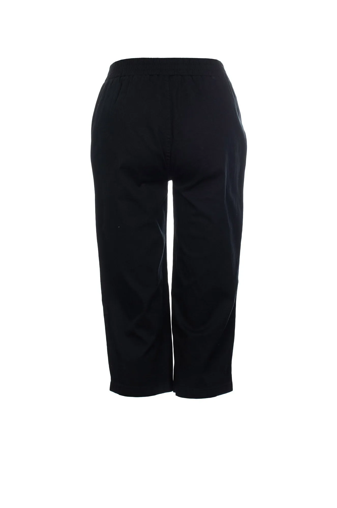 Mid Calf Pants | Black | 6816C1 Low Profile Non Bulk