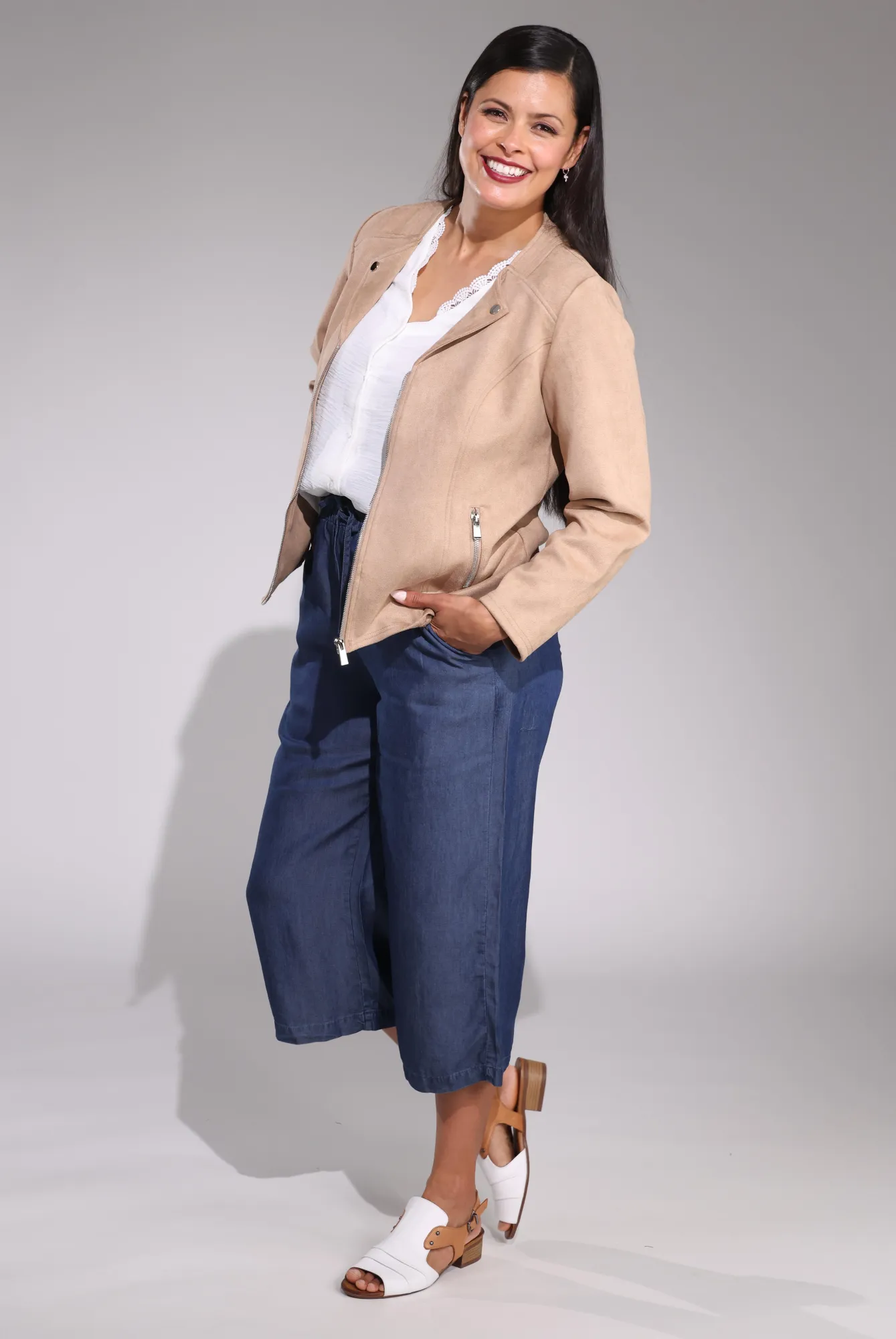 Mid Calf Pants | DARK INDIGO | 6636C1 Chill Wear