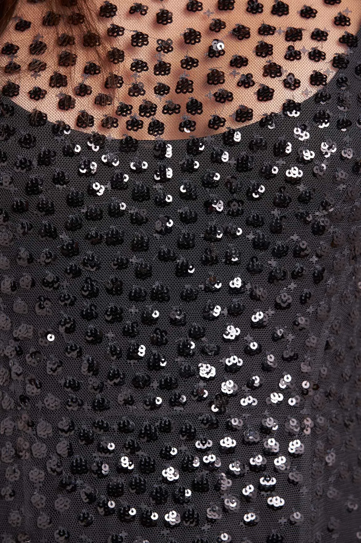 Casual Wear Occasion Wear Scallop Sequin Sheer Bow Ankle Gown