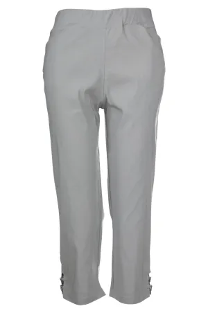 Platinum Bengaline Mid Calf Pant | SILVER | 6303A1 Movement Comfort Durable Fit
