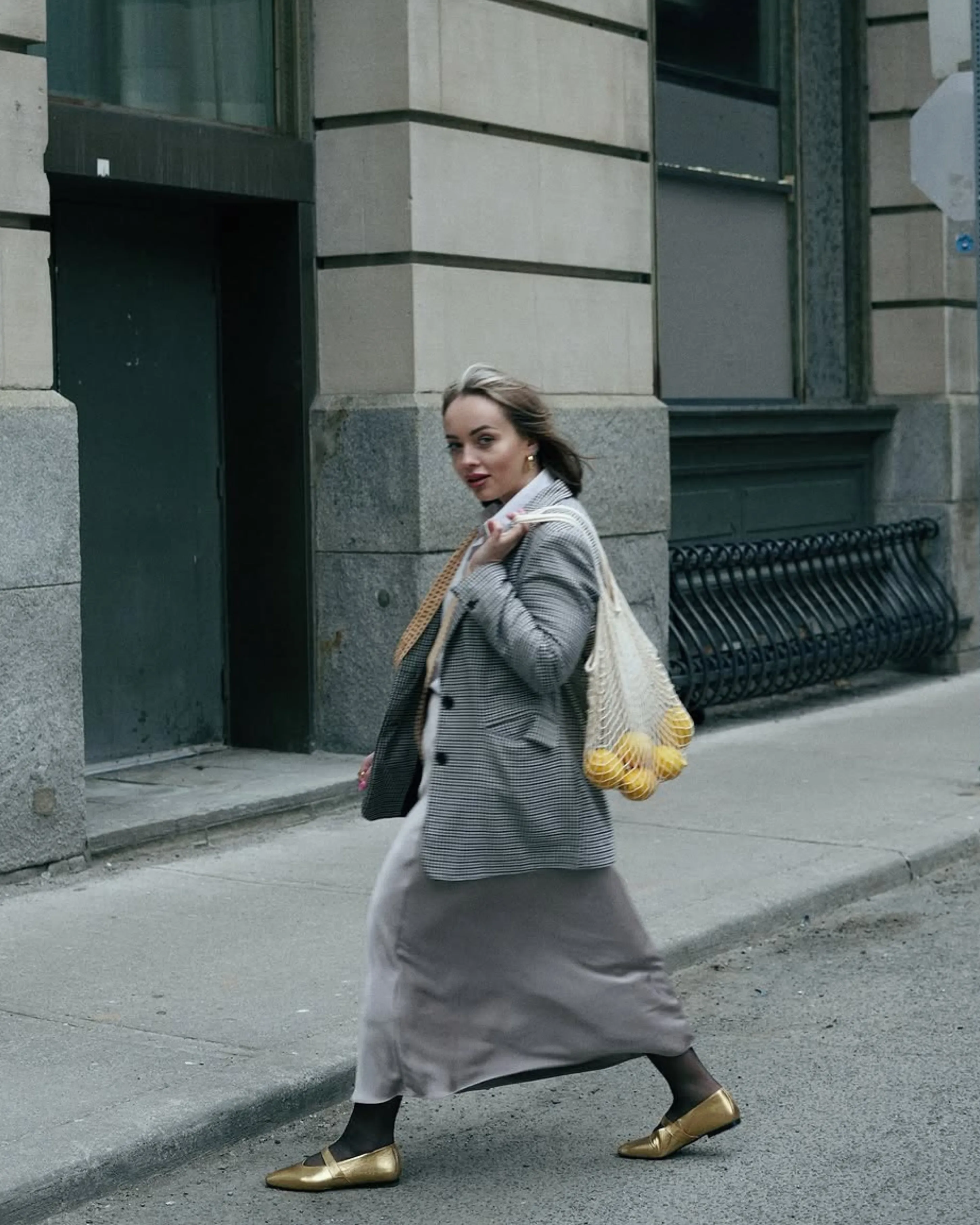 Sustainable Leather Walkable Comfort Flordeliz Champagne Metallic