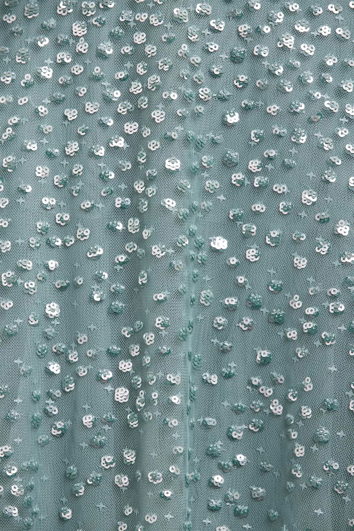 Dappled Sequin One-Shoulder Ballerina Dress Calm Outfit