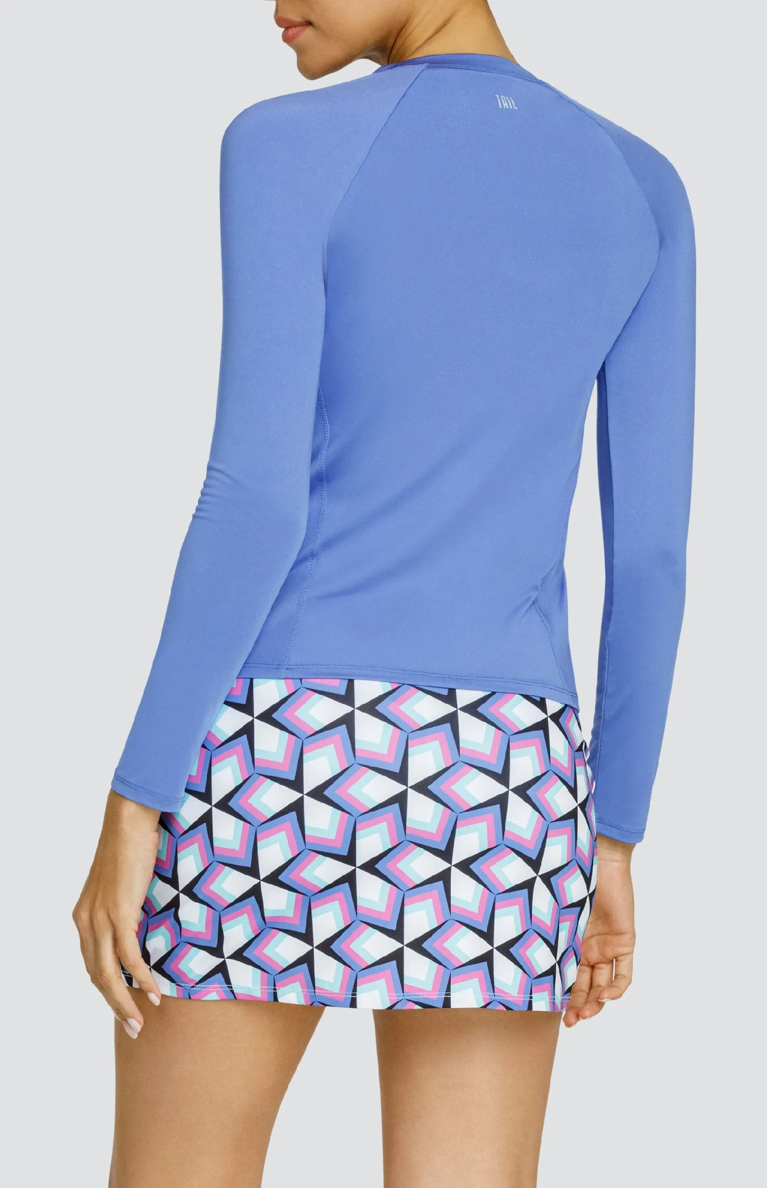 V neck Fontana Top - Periwinkle