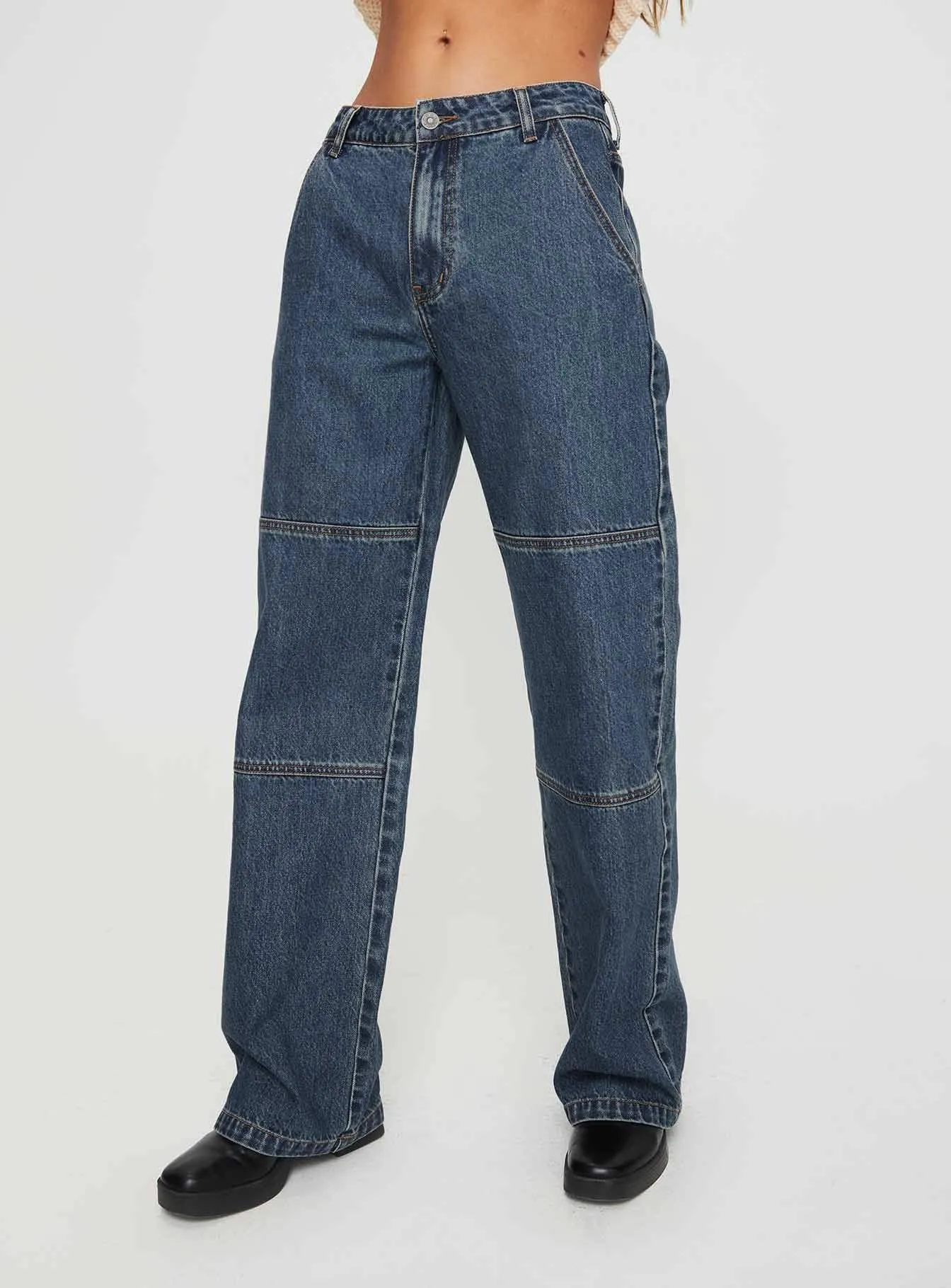 Freedom Jeans Blue Denim Quick Drying Fabric